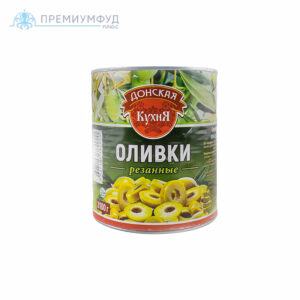 Оливки резаные 3100 мл. Донская кухня Египет, шт