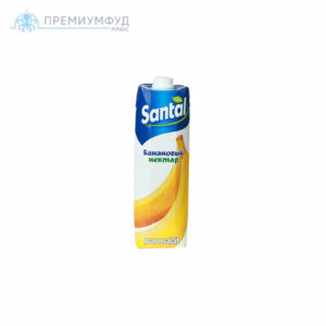 Сок SANTAL бананановый (нектар) 1 л., шт