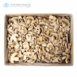 Грибы шампиньоны резанные с/м 10 кг Беларусь, кор