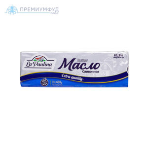 Масло сливочное 82,5% La Paulina 400 гр. Аргентина, шт