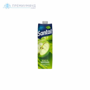 Сок SANTAL яблочный 1 л., шт