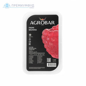 Пюре Агробар Малина 1 кг., шт