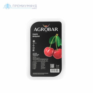 Пюре Агробар Вишня 1 кг., шт