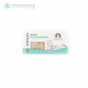 Кальмар командорский филе очищенный коробочка с/м 600 гр , шт