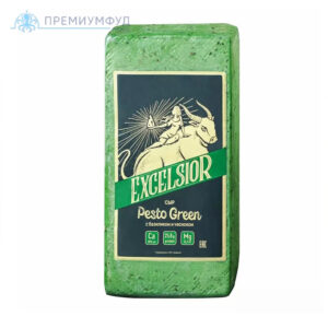 Сыр Pesto Green с базиликом и чесноком 45% , кг